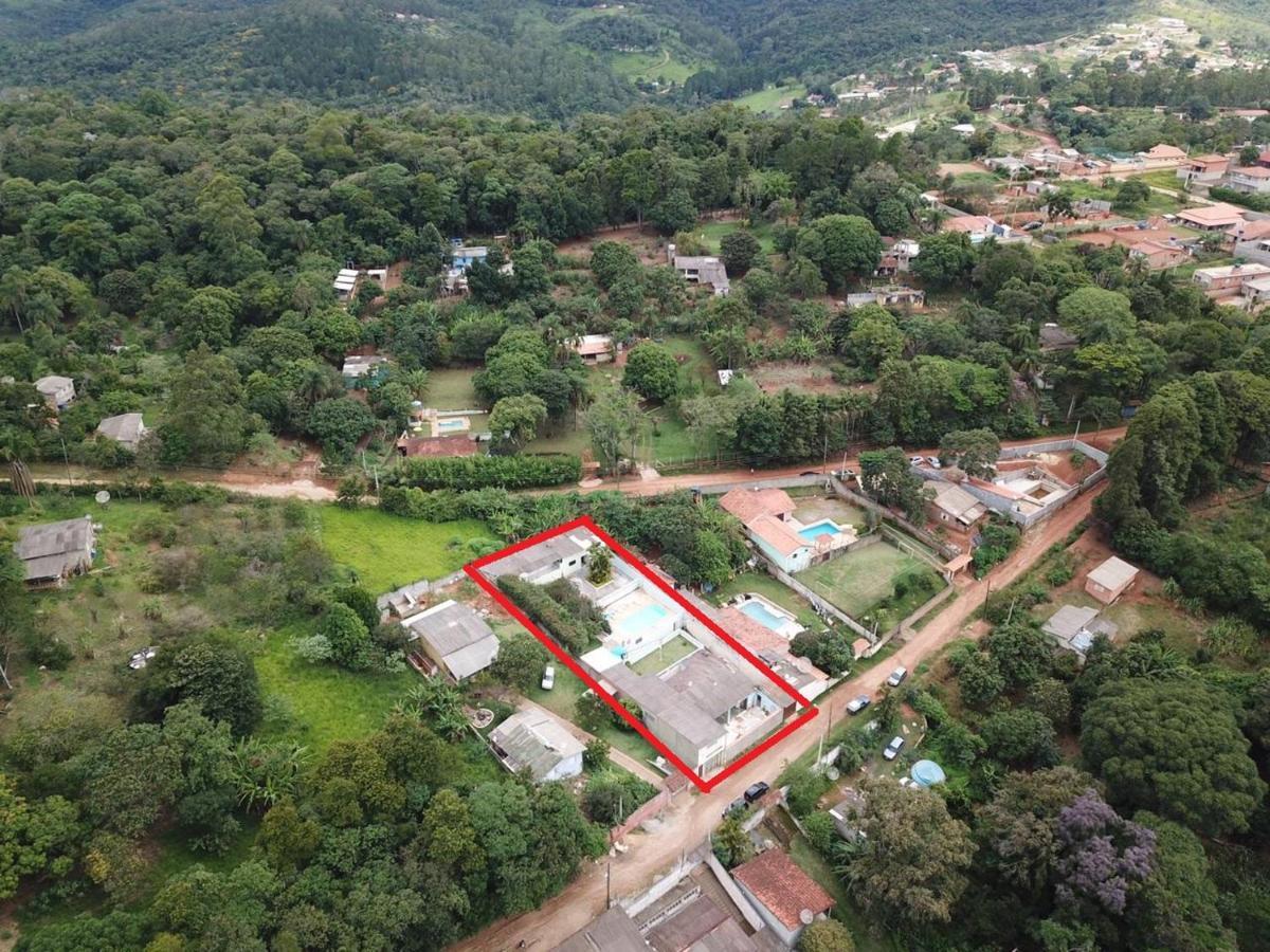 Linda Chacara Com Piscina Churrasqueira E Wi-Fi 迈林克 外观 照片
