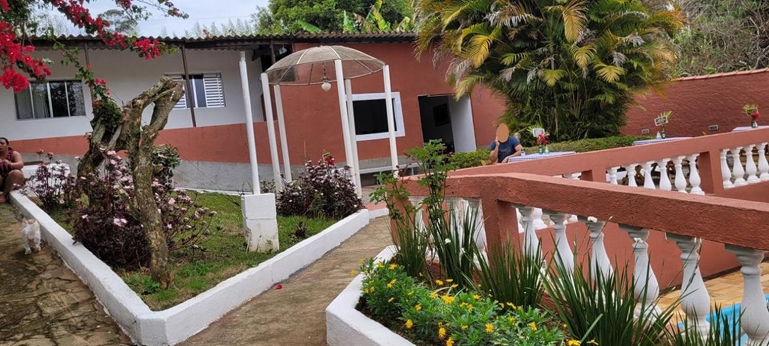 Linda Chacara Com Piscina Churrasqueira E Wi-Fi 迈林克 外观 照片