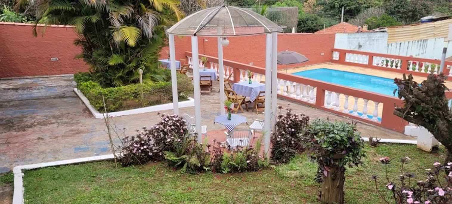 Linda Chacara Com Piscina Churrasqueira E Wi-Fi 迈林克 外观 照片