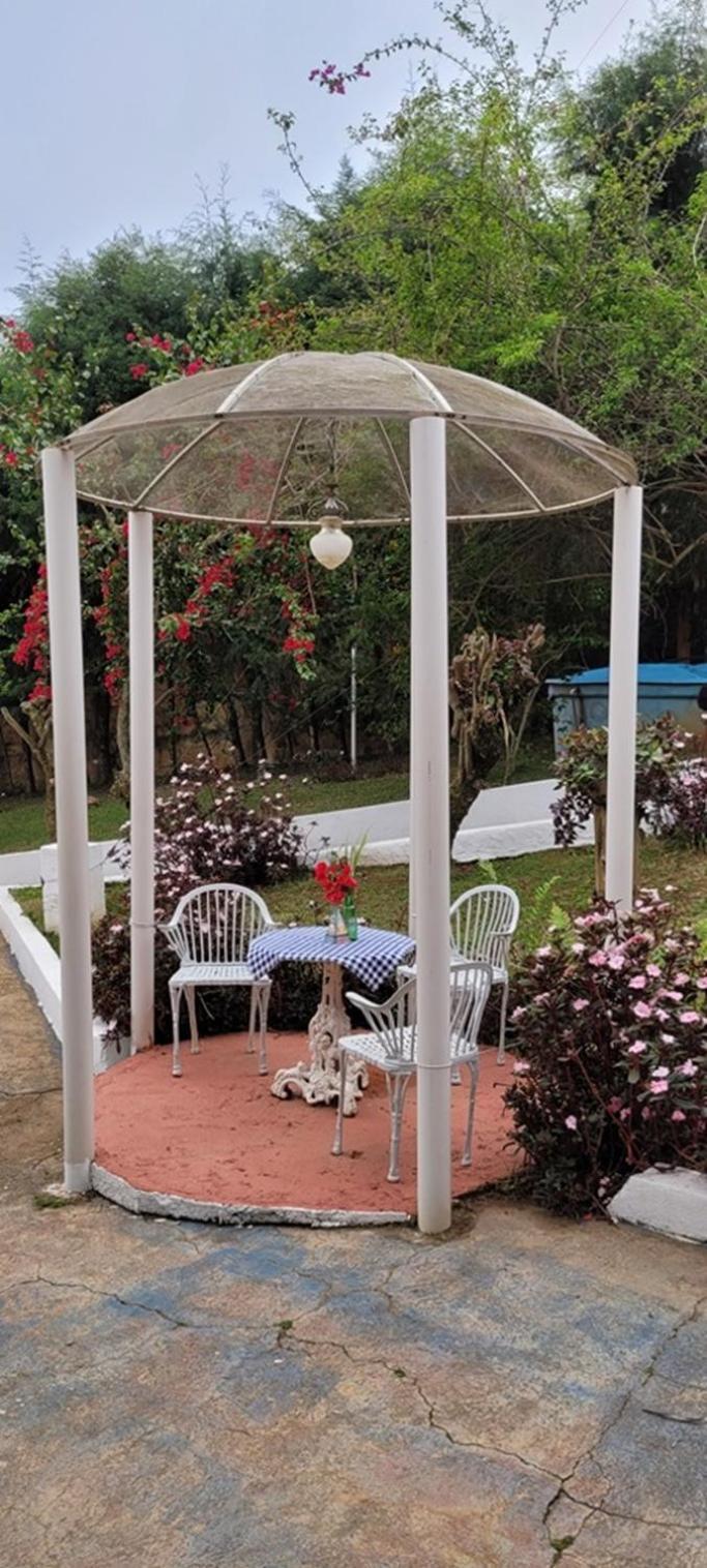 Linda Chacara Com Piscina Churrasqueira E Wi-Fi 迈林克 外观 照片