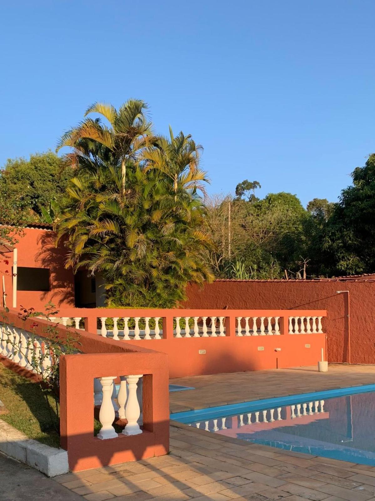 Linda Chacara Com Piscina Churrasqueira E Wi-Fi 迈林克 外观 照片